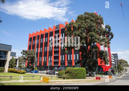 Modernes Bürogebäude im Macquarie Park Vorort von Sydney, NSW, Australien Stockfoto