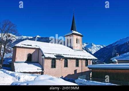 Frankreich, Savoie (73) Saint Bon, die Kirche Stockfoto