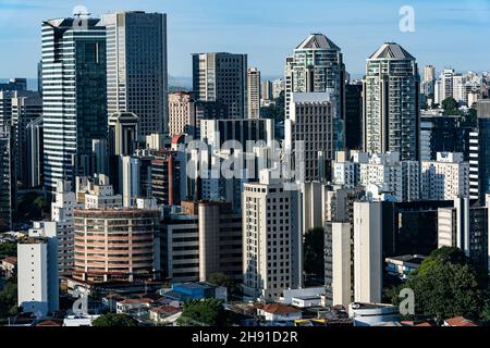 Sao Paulo, Brasilien. Cidade Monções. Stockfoto
