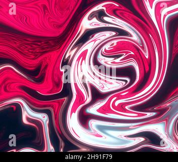 Modern Flow Abstract Hintergrund Fluid Vorlage. Wave Liquid Shapes. Stockfoto