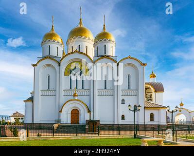 Kathedrale von St. Andreas der erste genannt in Gelendzhik Blick von der Nordseite Stockfoto