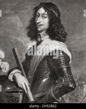 Louis de Bourbon, Prinz von Condé, 1621–1686, alias der große Condé, 1621–1686. Französischer General. Stockfoto