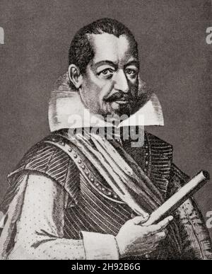 Albrecht Wenzel Eusebius von Wallenstein auch von Waldstein, 1583 – 1634. Böhmischer Militärführer und Politiker. Stockfoto