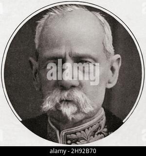 Feldmarschall Frederick Sleigh Roberts, 1st Earl Roberts, 1832 – 1914. General und Militärkommandeur aus britischer viktorianischer Zeit. From the World und seine Frau, veröffentlicht 1906 Stockfoto