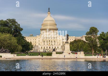 Das Capitol in Washington, DC. Stockfoto