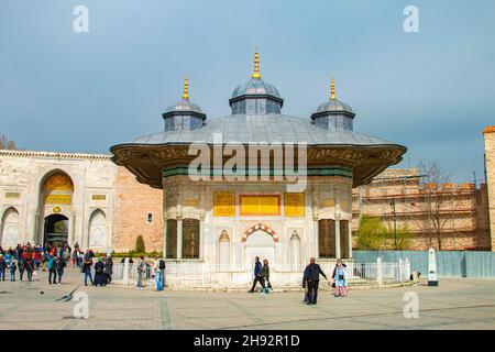 Topkapi-Palast aus dem Osmanischen Reich 16. Januar 2020, Istanbul, Türkei Stockfoto