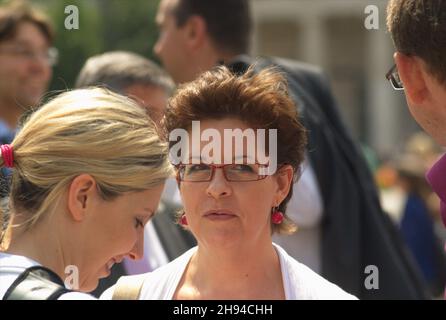 Wien, Österreich. 29.Mai 2010. Christine Marek vom ÖVP beim Stadtfest in Wien Stockfoto