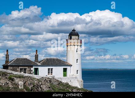 Der Leuchtturm, Insel, Schottland, UK Stockfoto