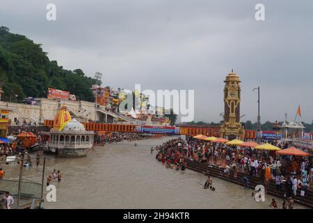 Haridwar City in Uttarakhand Stockfoto