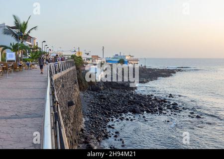 La Caleta, Teneriffa, Spanien Stockfoto