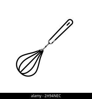 Umriss, einfaches Vektorkorolla-Symbol isoliert auf weißem Hintergrund. eps 10 Stock Vektor