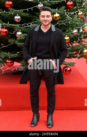 Rom, Italien. 04th Dez 2021. Virginio nimmt an der Einweihung des Weihnachtsdorfes im Auditorium Parco della Musica Teil. Kredit: SOPA Images Limited/Alamy Live Nachrichten Stockfoto