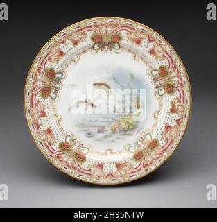 Plate, Frankreich, c. 1900. Stockfoto