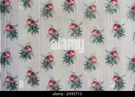 Panel (Kleid Stoff), Frankreich, c. 1850. Stockfoto