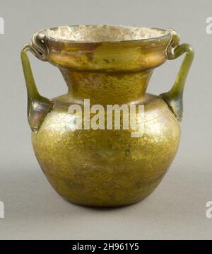 Glas, 3rd-5th Jahrhundert. Geblasenes Glas. Roman, Levante oder Syrien. Stockfoto