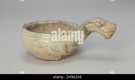 Dragon Head Ladle, Han-Dynastie (206 v. Chr.-n. Chr. L 220, S. Stockfoto