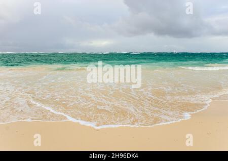 Eine abstrakte Meereslandschaft Stockfoto