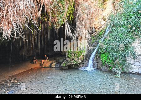 Dodim Cave, ein gedi, Israel Stockfoto