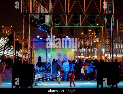 Street Food Outlets in Doha corniche / KATAR Stockfoto