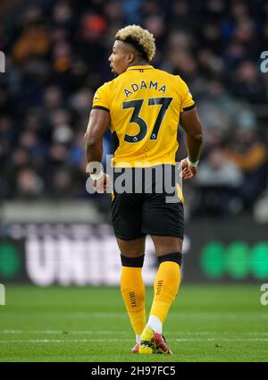 Wolverhampton, Großbritannien. 04th Dez 2021. Adama Traore of Wolves beim Premier League-Spiel zwischen Wolverhampton Wanderers und Liverpool am 4. Dezember 2021 in Molineux, Wolverhampton, England. Foto von Andy Rowland. Quelle: Prime Media Images/Alamy Live News Stockfoto