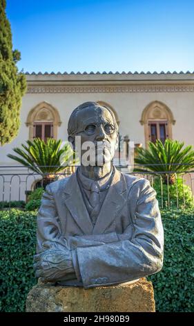 Alexander Hardcastle, Villa Aurea, archäologischer Park Valle dei Templi (Tal der Tempel), Agrigent, Sizilien, Italien Stockfoto