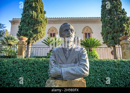 Alexander Hardcastle, Villa Aurea, archäologischer Park Valle dei Templi (Tal der Tempel), Agrigent, Sizilien, Italien Stockfoto