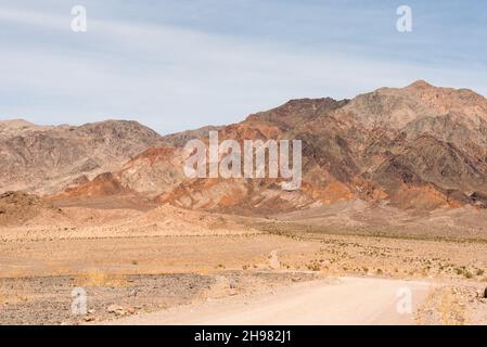 Berühmte Künstler-Palette im Death Valley National Park, USA Stockfoto