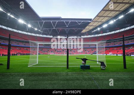 London, Großbritannien. 05th Dez 2021. Wembley, England, 18th 2021. April Vorspiel im Wembley-Stadion während des FA-Cup-Spiels zwischen Arsenal und Chelsea in Wembley in London Sam Mallia/SPP Credit: SPP Sport Press Foto. /Alamy Live News Stockfoto