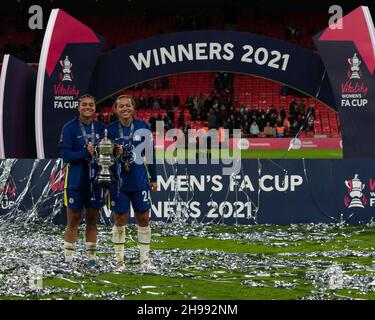 Arsenal gegen Chelsea - Vitality Womens FA Cup Finale im Wembley Stadium Daniela Torres / SPP Stockfoto