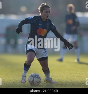 Mailand, Italien. 05th Dez 2021. Tatiana Bonetti (FC Internazionale) in Aktion während AC Milan vs Inter - FC Internazionale, Italienischer Fußball Serie A Frauenspiel in Mailand, Italien, Dezember 05 2021 Kredit: Unabhängige Fotoagentur/Alamy Live Nachrichten Stockfoto