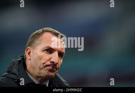 Timothy Castagne von Leicester City während des Spiels in der Premier League in Villa Park, Birmingham. Bilddatum: Sonntag, 5. Dezember 2021. Stockfoto