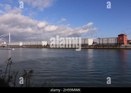 Impressionen aus Ludwigshafen am Rhein Stockfoto