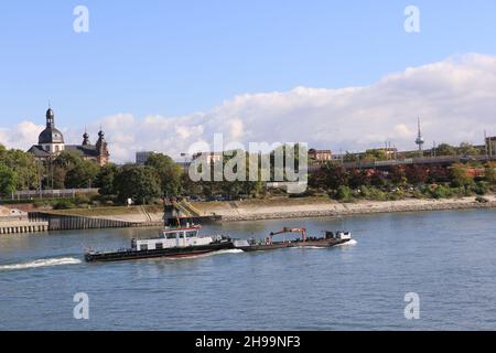 Impressionen aus Ludwigshafen am Rhein Stockfoto