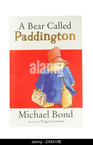 Ein Bär namens Paddington Buch von Michael Bond, Greater London, England, Vereinigtes Königreich Stockfoto