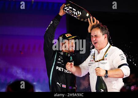 Dschidda, Saudi-Arabien. 05th. Dez 2021. Während des Formel 1 stc Saudi Arabian Grand Prix 2021, 21th Lauf der FIA Formel 1 Weltmeisterschaft 2021 vom 3. Bis 5. Dezember 2021 auf dem Jeddah Corniche Circuit, in Jeddah, Saudi-Arabien - Foto Florent Gooden / DPPI Kredit: DPPI Media/Alamy Live News Stockfoto