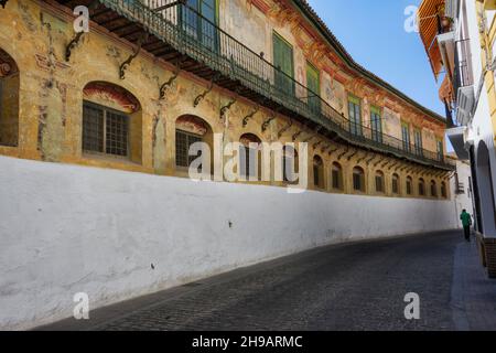 Palacio de los Marqueses de Peñaflor, Ecija, Provinz Sevilla, Autonome Gemeinschaft Andalusien, Spanien Stockfoto