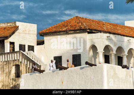 Elmina Castle (Saint George's Castle/Fort Saint Jorge), UNESCO-Weltkulturerbe, Elmina, Zentralregion, Ghana Stockfoto