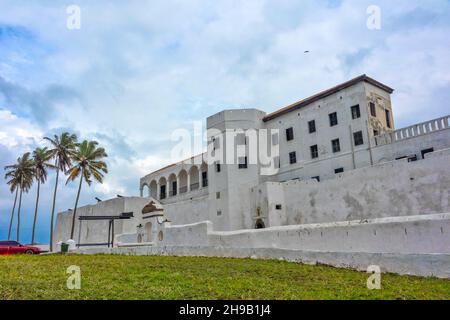 Elmina Castle (Saint George's Castle/Fort Saint Jorge), UNESCO-Weltkulturerbe, Elmina, Zentralregion, Ghana Stockfoto