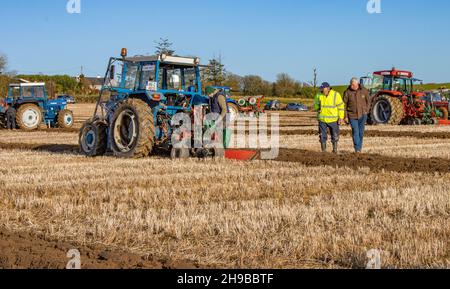 Clonakilty Pflügen Spiel bei Rocksavage Dezember 2021 Stockfoto