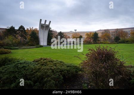 Berlin, Luftbrückenkmal Stockfoto