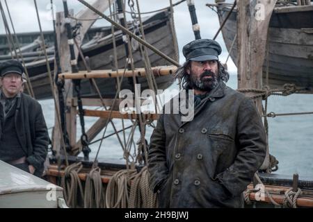 COLIN FARRELL in THE NORTH WATER (2021), Regie Andrew HAIGH. Kredit: BBC Two / Rhombus Media / Album Stockfoto