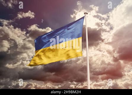 ukraine russland Konflikt 2021 Eskalation Stockfoto