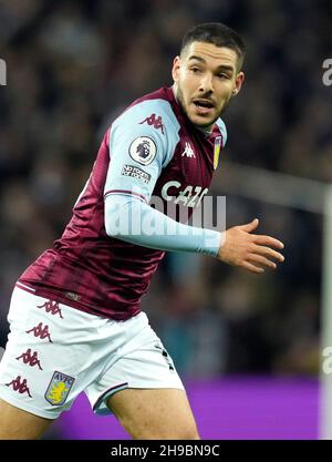 Birmingham, England, 5th. Dezember 2021. Emiliano Buendia von Aston Villa während des Spiels der Premier League in Villa Park, Birmingham. Bildnachweis sollte lauten: Andrew Yates / Sportimage Stockfoto