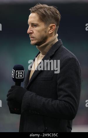 San Siro Stadion, Mailand, Italien, 04. Dezember 2021, Massimo Ambrosini (DAZN) während des AC Milan gegen US Salernitana - italienischer Fußball Serie A Spiel Stockfoto