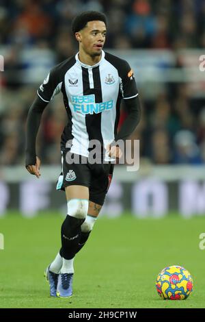 JAMAL LEWIS, NEWCASTLE UNITED FC, 2021 Stockfoto