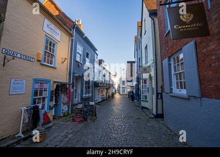 Quay Street, Lymington, Hampshire, England UK Stockfoto