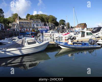 Die herrlichen Badeorte in Cornwall, Großbritannien Stockfoto