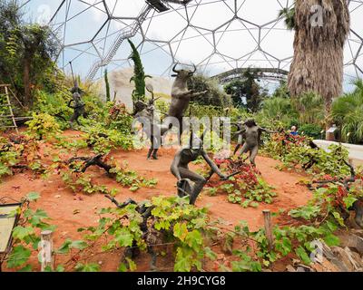 Die herrlichen Badeorte in Cornwall, Großbritannien Stockfoto