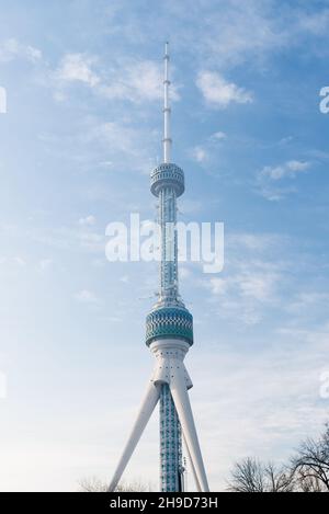 Taschkent. Usbekistan. November 2021. Taschkent Fernsehturm Stockfoto