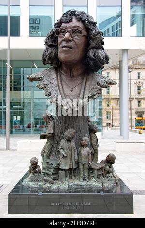 Betty Campbell Monument Stockfoto